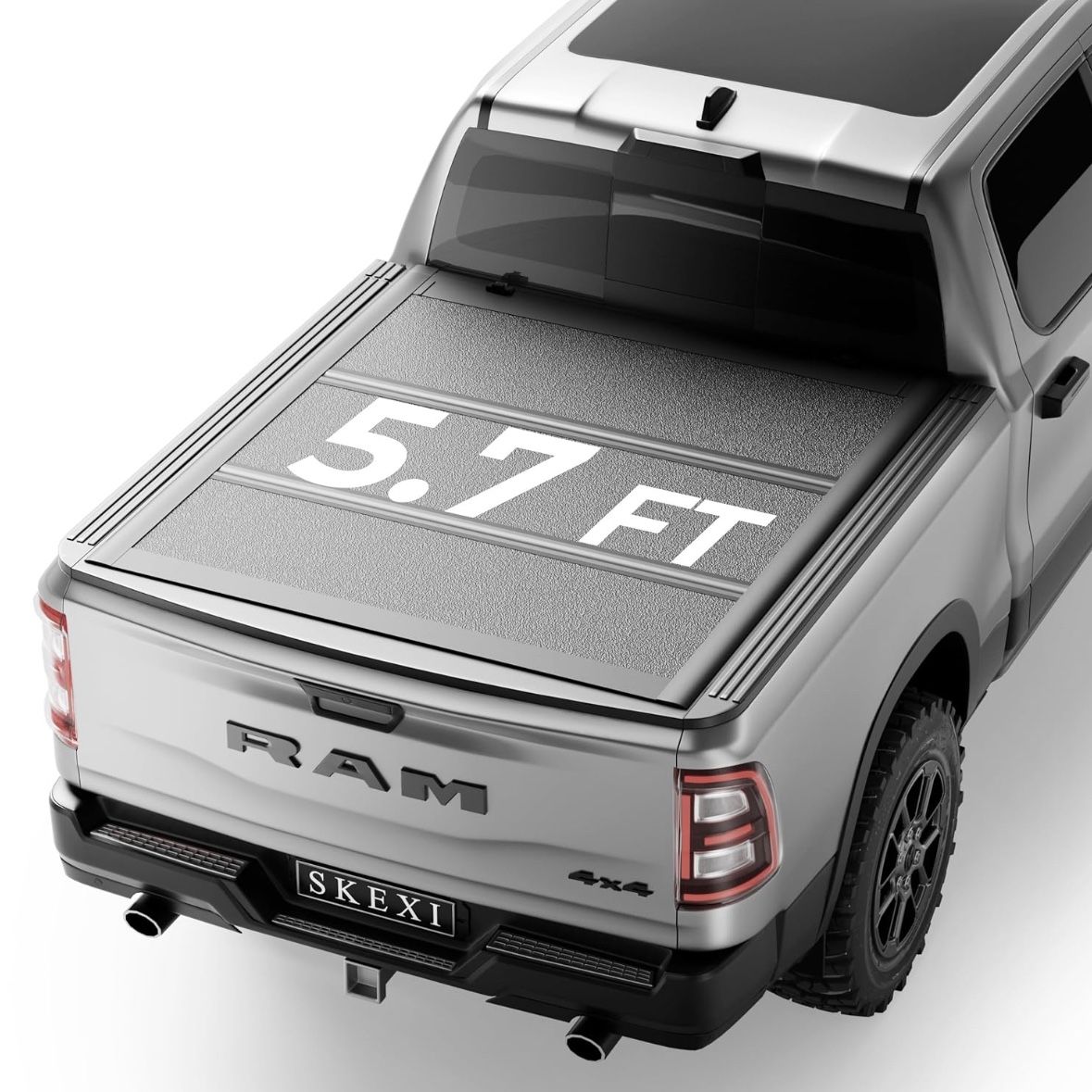 Dodge Ram 1500 5'7ft Hard Top Low Profile Bed Cover Year 2009-2018