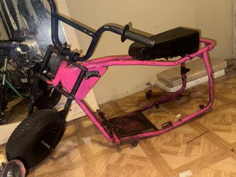 Solid mini bike frame