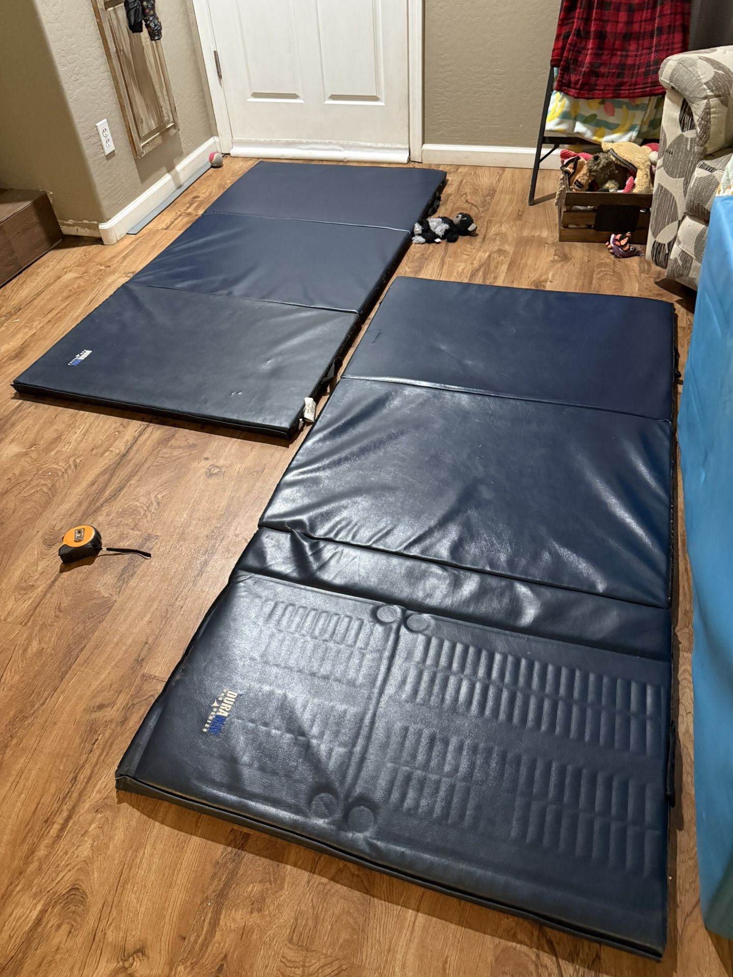Two Gymnastics Mats. 6x3 ft. $15 For Both. Firm