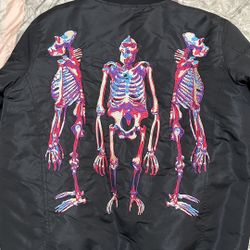 Quality Clothing Stoned Ape Bomber Jacket