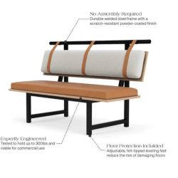 Denver Modern Banquette | Brand New in Box