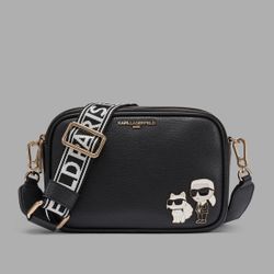  ⸻  🖤 Karl Lagerfeld Paris Crossbody Bag – Stylish & Iconic