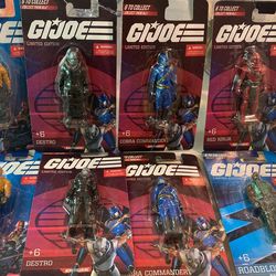 GI JOE COLLECTIBLE ACTION FIGURINES (mini)