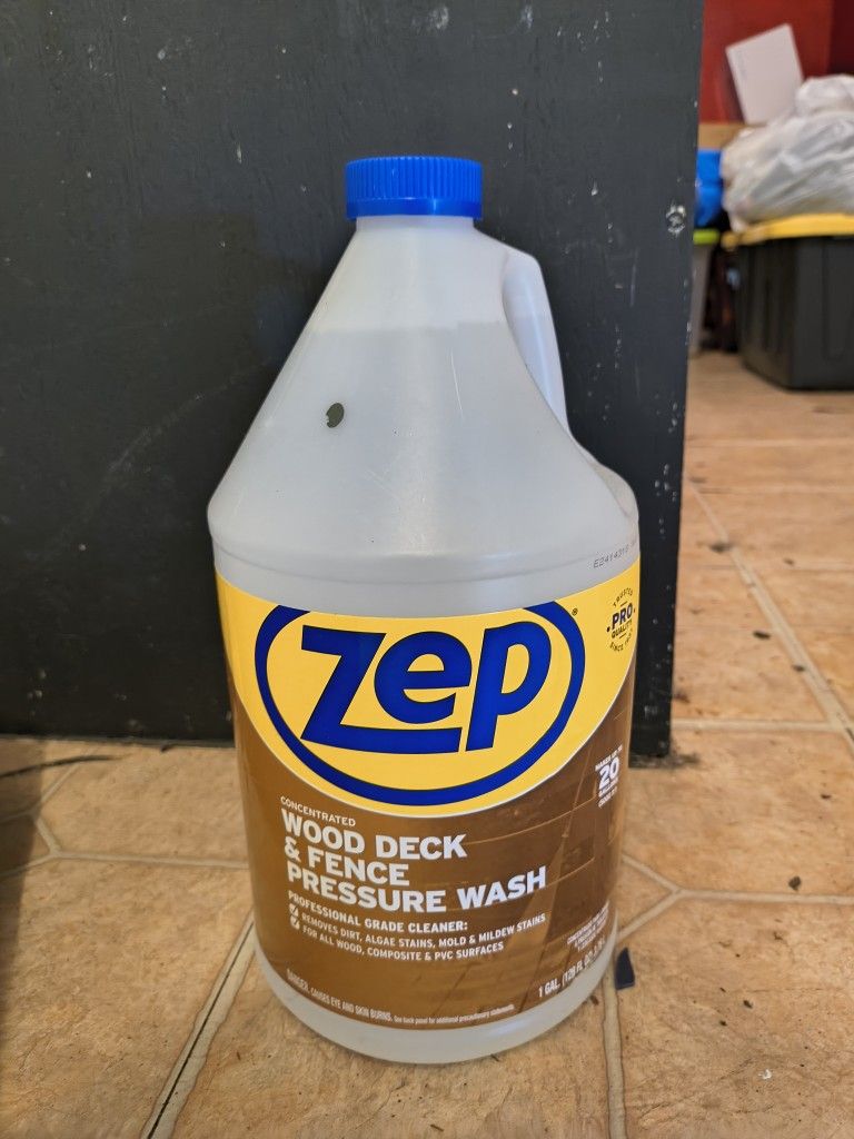 Zep Wood Deck And Fence pressure Wash