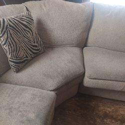 Tan Sectional Couch 