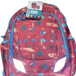 Pink Mermaid Backpack With Lunchbox  / Hablamos Espanol 