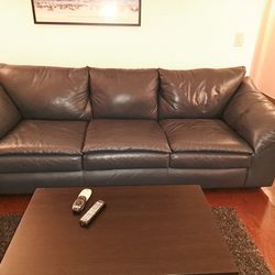 Excellent Condition Leather Couch / Sofa