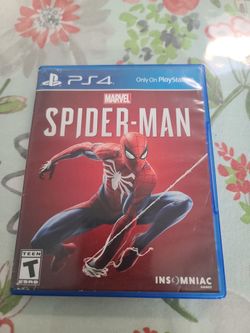 Playstation 4 game spiderman