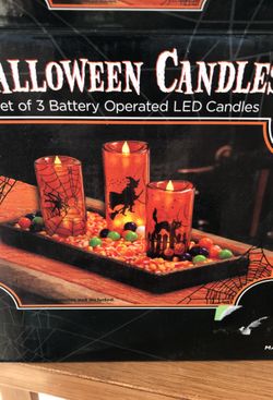 Halloween candles