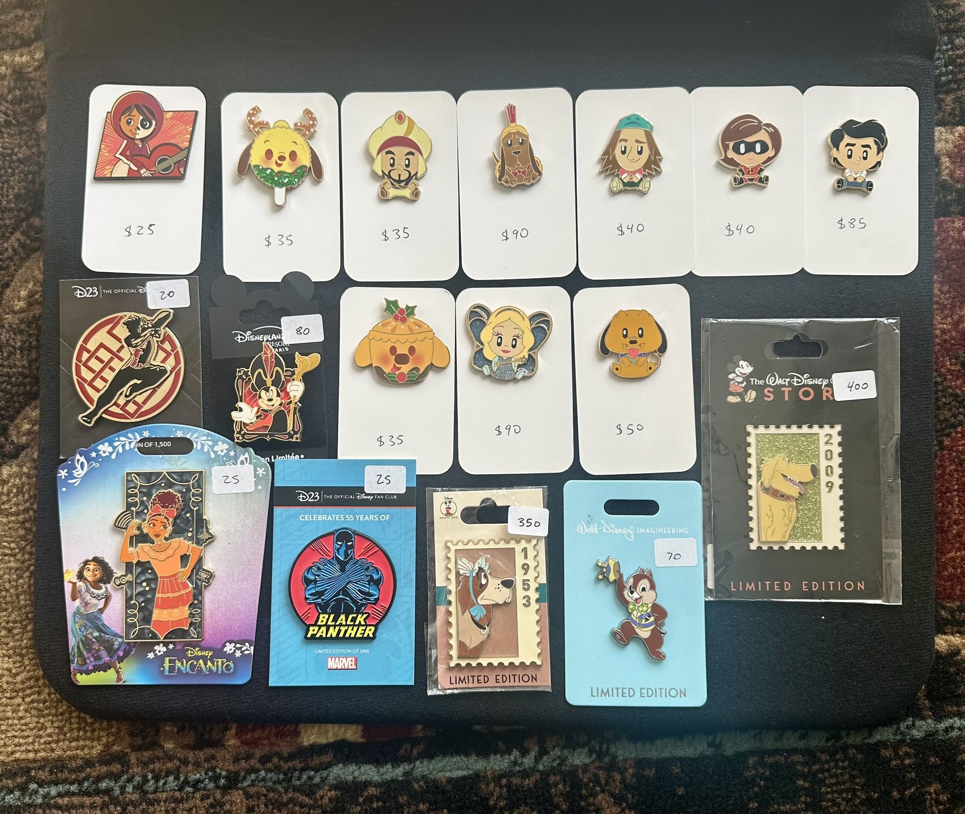 Disney Pins For Sale Or Trade