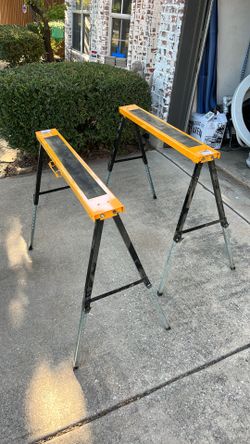 Carpenter sawhorses