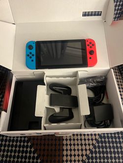 Nintendo Switch V1 Complete in Box + Dock, Charger & Accessories