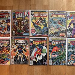 Key 1st Apps #1s Bronze Age Marvel Comic Book Lot 1(contact info removed) 1(contact info removed) 1982