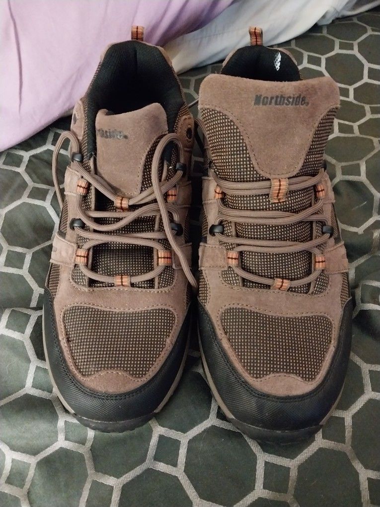 Men's Northside Monroe Low Waterproof Suede Hiking Shoes Size 12 45 Dollars 
