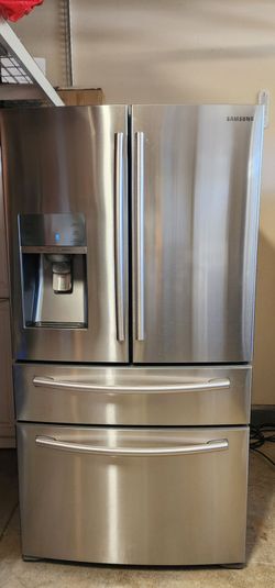 Samsung counter depth frenchdoor stainless steel refrigerator