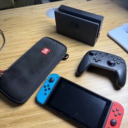 Nintendo Switch 1 with extras 