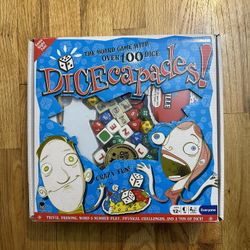 Dicecapades Board game