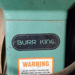 Burr King 3 Wheel Belt Grinder