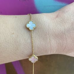18k BRACELET FLOWER 