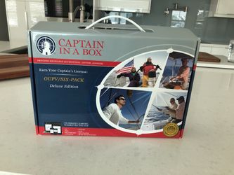 Brand new -Never used - Captain in a Box