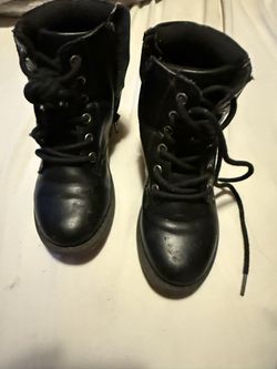 Girls Combat Boots