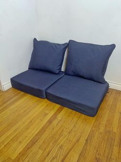New Set Of 2 Patio Cushions 