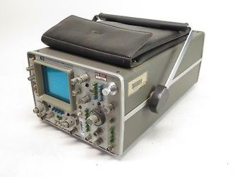 OSCILLOSCOPE HP 1741A dual channel 100mhz Hewlett Packard vintage electronic engineer