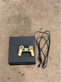 Ps4 comes with cables & controller