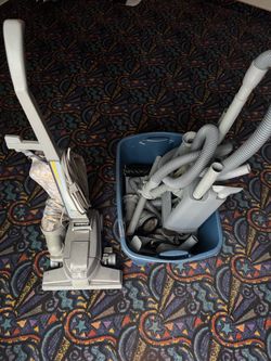 Kirby classic upright vacuum.