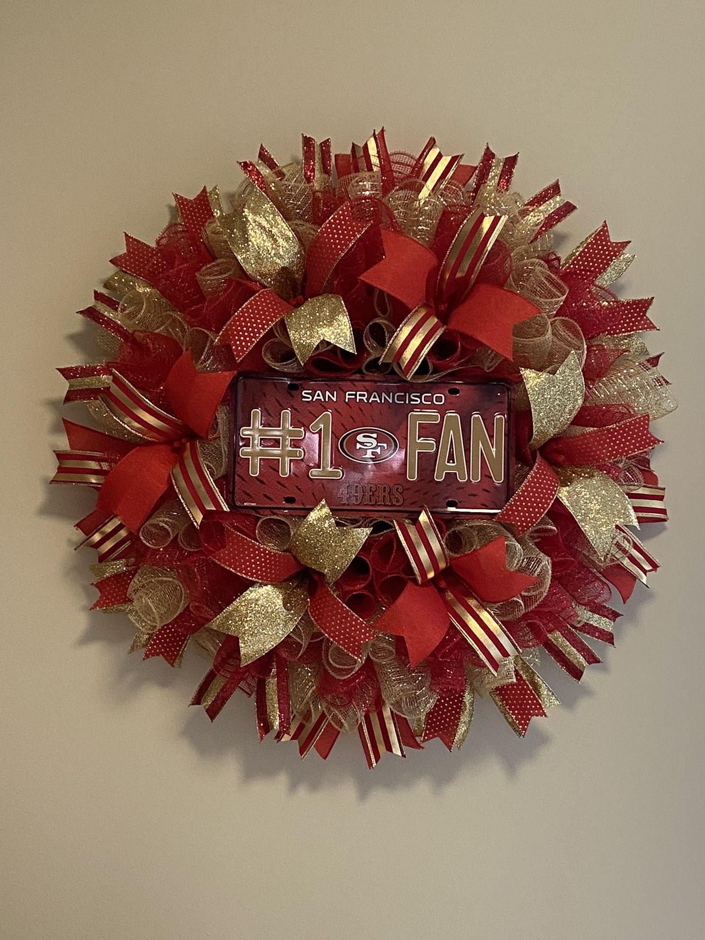 San Francisco 49ers Wreath