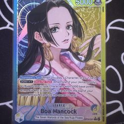 Boa Hancock - OP14-041 (Alternate Art) - The Azure Sea's Seven (OP14)