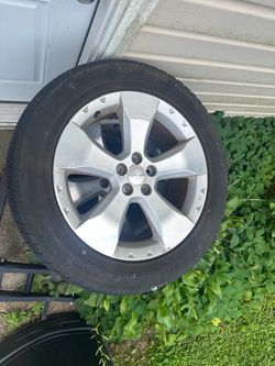Set of Four Subaru Forester Factory Wheels - with TPMS sensors