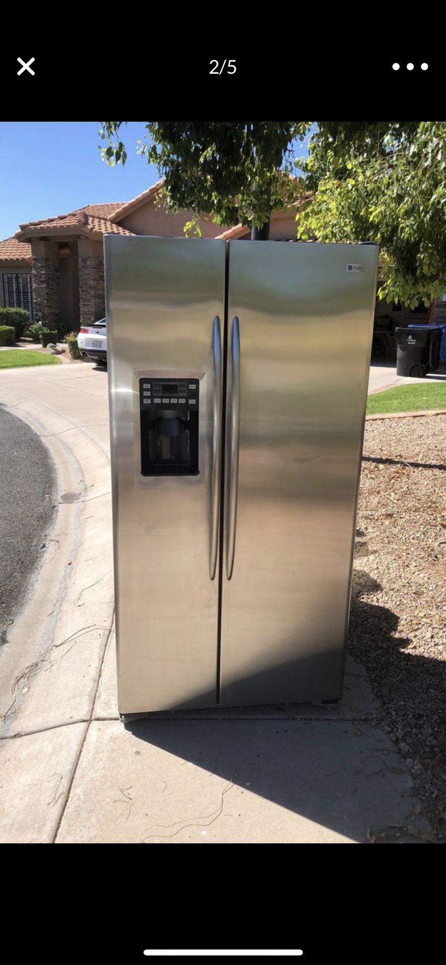 Free refrigerator first come