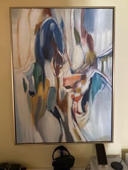 Wide framed canvas wall art 45x33