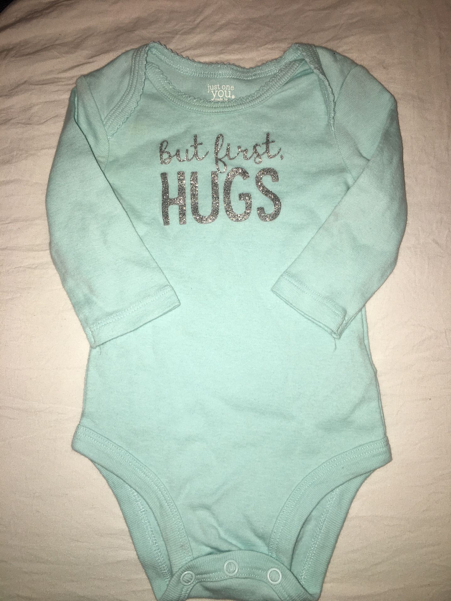 3 month long sleeve onesie