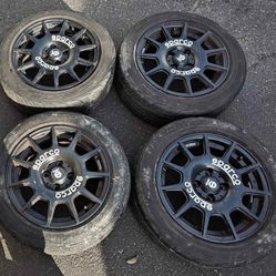 Sparco Wheels 15 inch 4x100