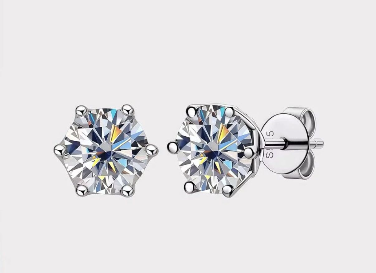 Stud Stone Earrings
