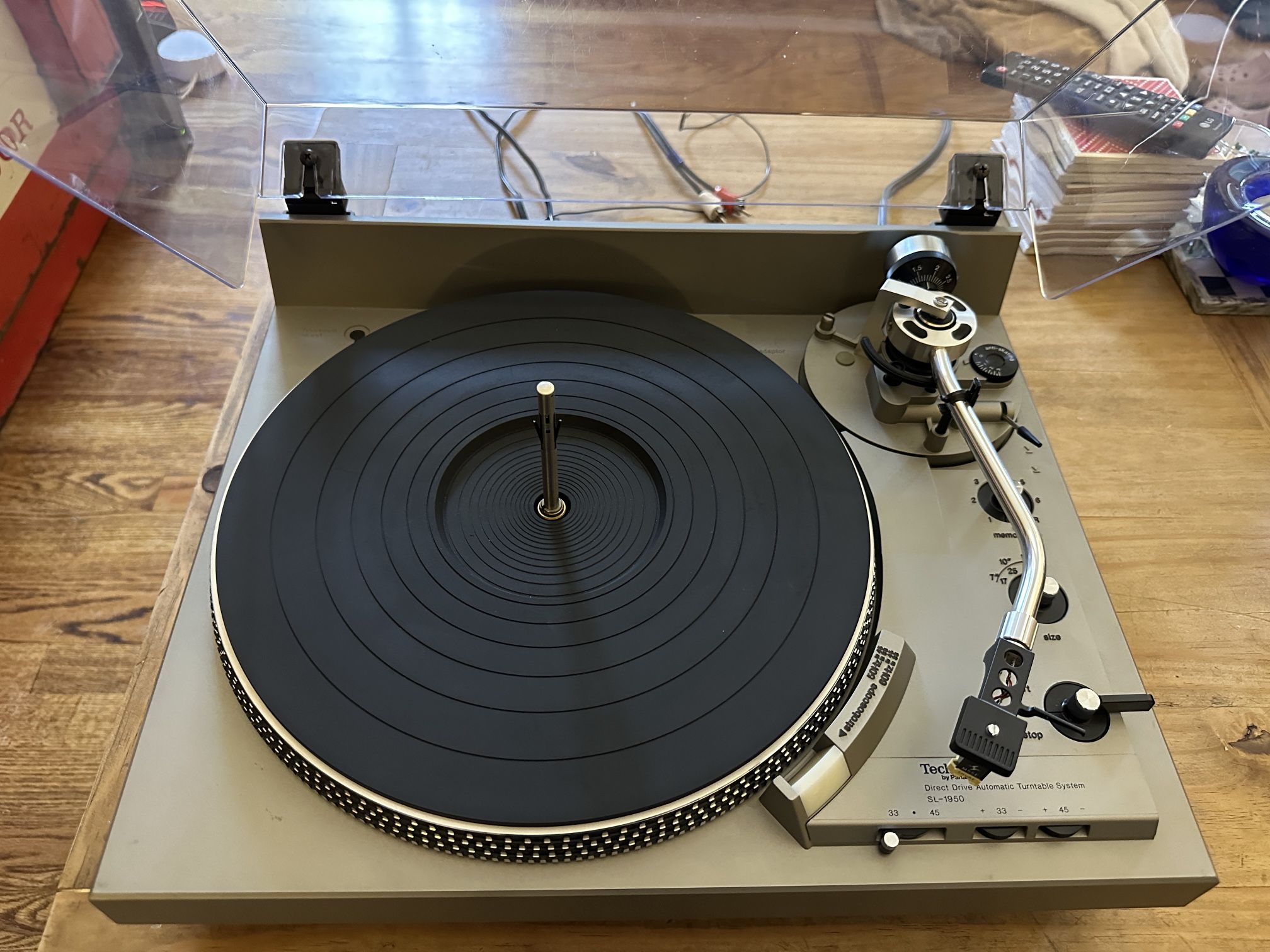 Technics SL-1950 Turntable | Disc Changer Function | Tested - Read Description