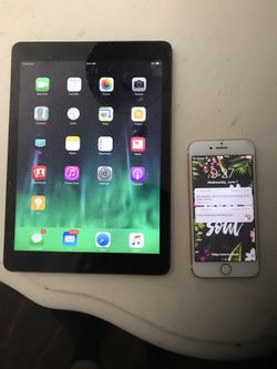 IPAD AIR & IPHONE 7