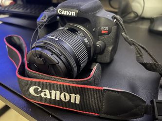 Canon T7i  w/18-55mm lens