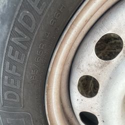 One Is White I Have Hub Caps Stock Rims With Wheels And Brand New Tires All Around Car Was Just Sitting A Long Time So I’m Selling The Wheels 300 Obo