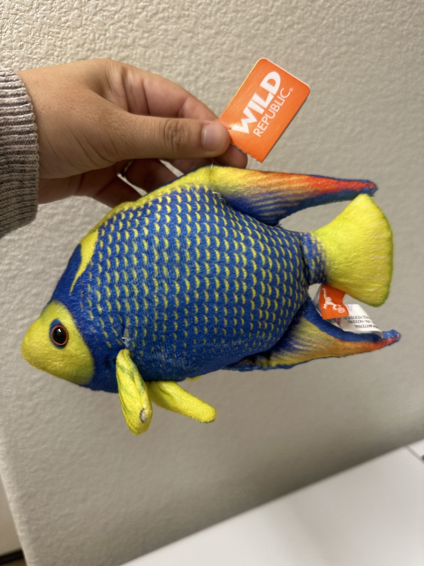 Wild Republic New Fish Plush ๐