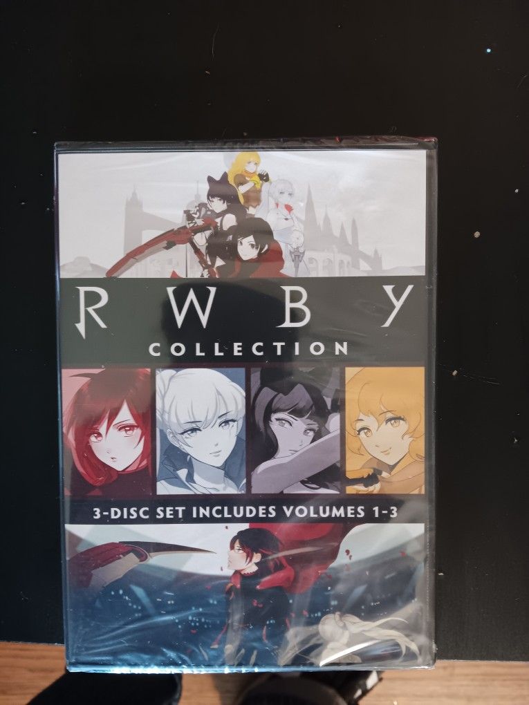 RWBY volume 1-3 dvd