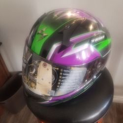 Helmet and jacket for women