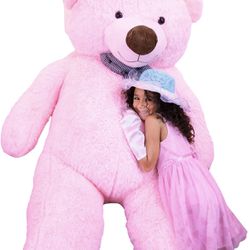 Giant Pink Teddy Bear 