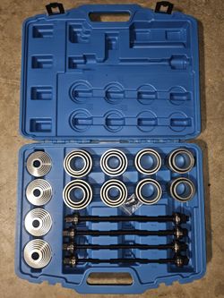 28Pc Press Pull Sleeve Kit Remove Bearings Bushes Seals Garage Tool Brand New