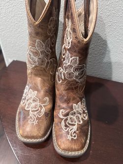 Old West girl boots 13c