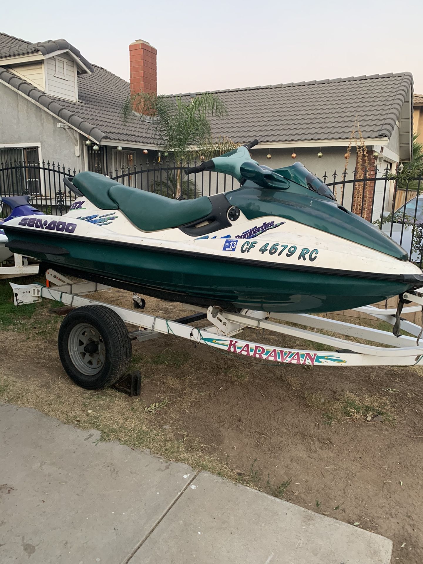 1997 sea doo bombardier gtx for Sale in Moreno Valley, CA OfferUp