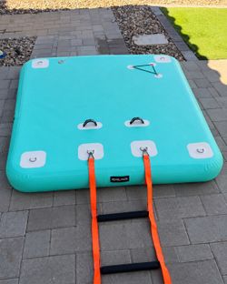 Inflatable Floating Dock Swim Platform