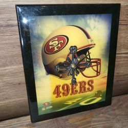 SF 49ERS Quartz Wall Clock 2004 NFL Football
